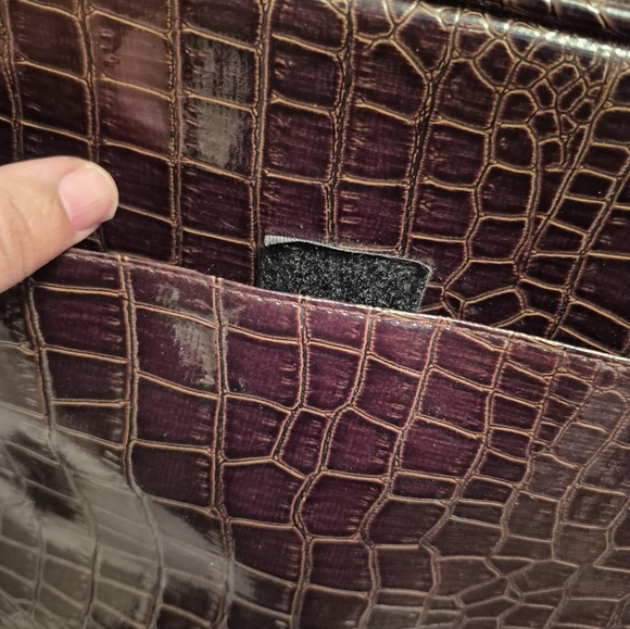 Gold &brown Sequin Laptop Bag - Picture 7 of 12